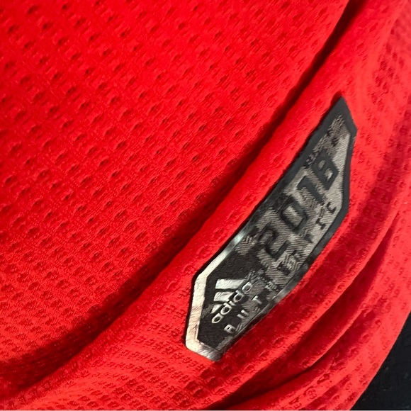 3/$30 🍂 Adidas Spain National Team Soccer Red Jersey 2018 - Picture 9 of 10